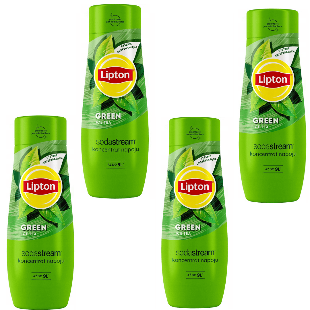 4x SodaStream Lipton Zelený Ledový Čaj sirupy