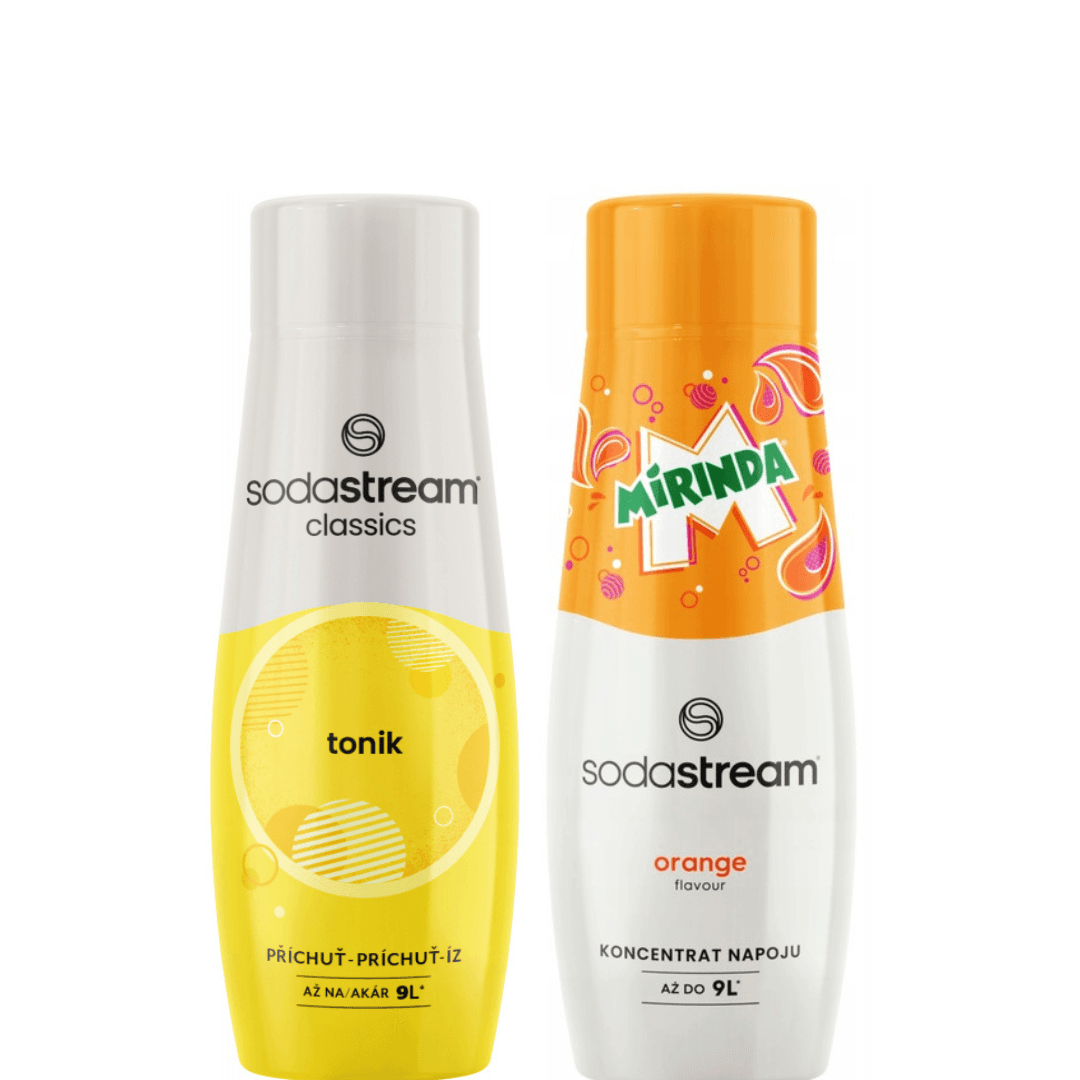 2 x SodaStream MIRINDA+ TONIK sirupy
