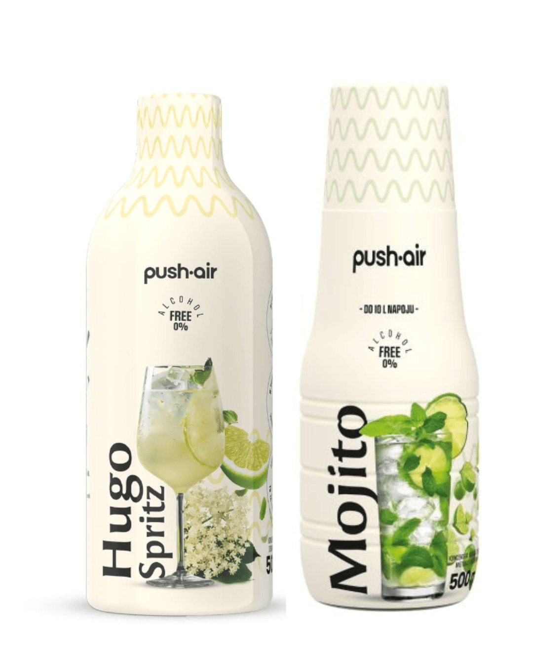 Dafi HUGO SPRITZ + Dafi MOJITO sirupy