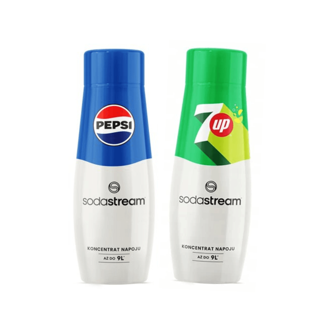2 x PEPSI + 7Up sirupy