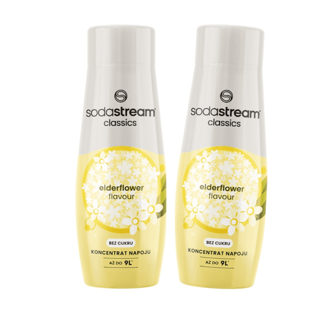 2 x Elderflower Zero sirupy