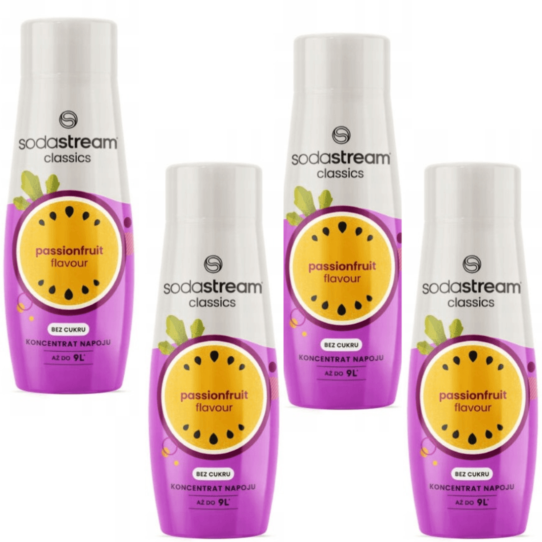 4x SodaStream Marakuja Sirupy