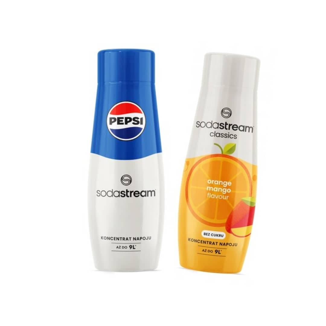 2 x PEPSI + Pomeranč-Mango sirupy