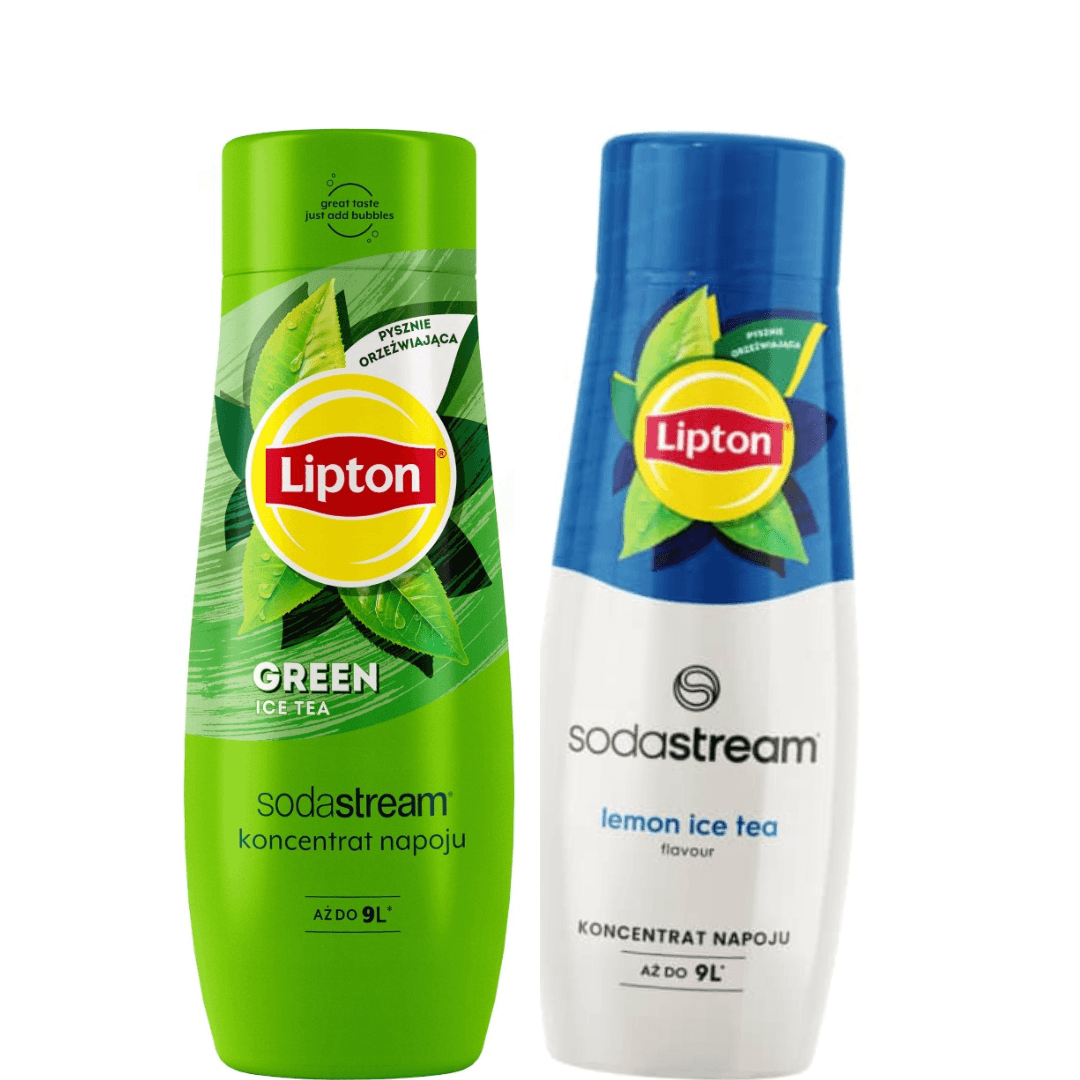 2x Lipton Citron + Lipton Zelený Ledový Čaj  sirupy