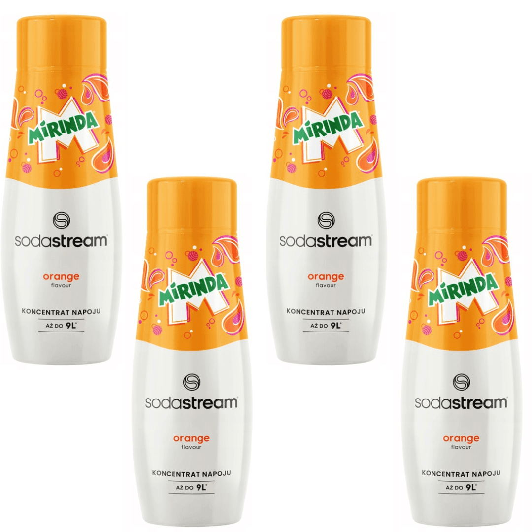 4x SodaStream MIRINDA sirupy