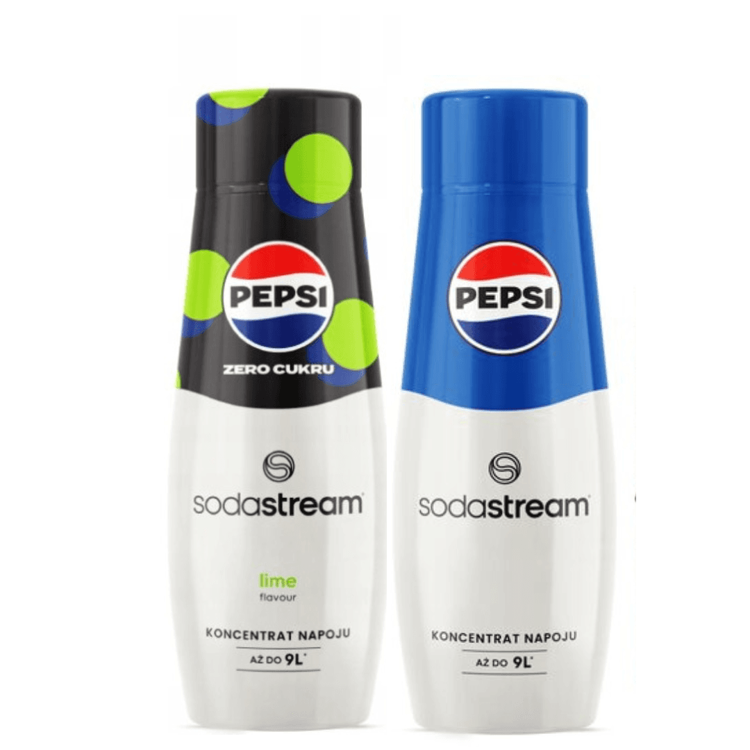 2 x PEPSI MAX LIME + PEPSI  sirupy